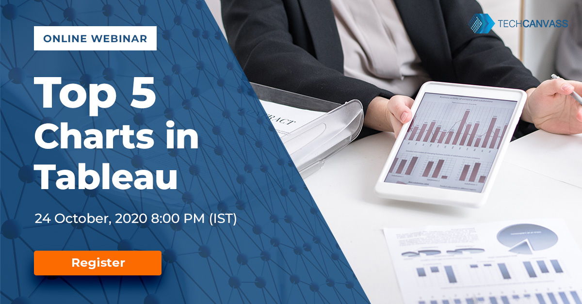 Top 5 Charts in Tableau | Techcanvass Events